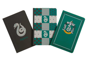 Harry Potter : Slytherin Pocket Notebook Collection (Set of 3) - Insight Editions