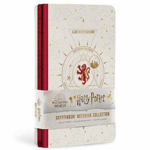 Harry Potter : Gryffindor Constellation  : Sewn Notebook Collection: Set of 3 - Insight Editions