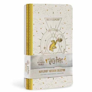 Harry Potter : Hufflepuff Constellation  : Sewn Notebook Collection: Set of 3 - Insight Editions