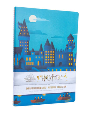 Harry Potter : Exploring Hogwarts Sewn Notebook Collection (Set of 3) - Insight Editions