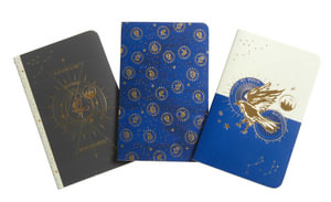 Harry Potter : Ravenclaw Constellation : Sewn Pocket Notebook Collection: Set of 3 - Insight Editions