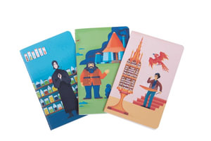 Harry Potter : Exploring Hogwarts Sewn Pocket Notebook Collection (Set of 3) - MUTI