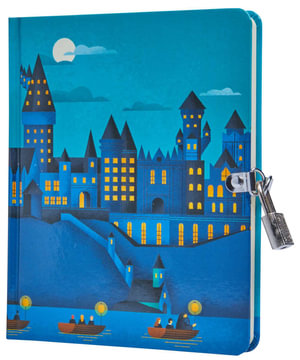 Harry Potter : Hogwarts Castle Glow-in-the-Dark Lock & Key Diary - Insight Editions