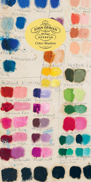 Color Studies 80-Page Notepad : John Derian Paper Goods - John Derian