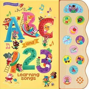 ABC and 123 Learning Songs : 11 Button Sound Book - Rose Nestling