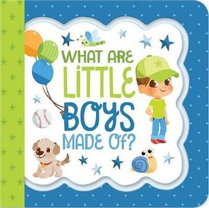 What Are Little Boys Made of : A Keepsake Greeting Card Book - Minnie Birdsong