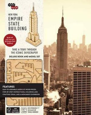 New York : Empire State Building Deluxe Book and Model Set : Incredibuilds - Richard Panchyk