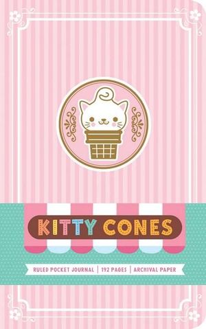 Kitty Cones Ruled Pocket Journal - Ralph Cosentino