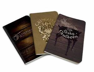 Harry Potter : Diagon Alley Pocket Notebook Collection (Set of 3) : Harry Potter - Insight Editions