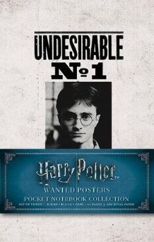 Harry Potter : Wanted Posters Pocket Journal Collection : Harry Potter - Insight Editions