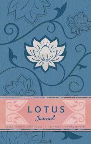 Lotus Hardcover Ruled Journal - Insight Editions