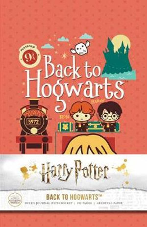 Harry Potter : Back to Hogwarts Hardcover Ruled Journal - Insight Editions