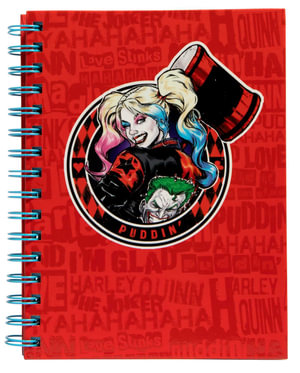 DC Comics : Harley Quinn - Spiral Notebook / Journal  : Hardcover - Insight Editions