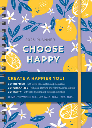 2025 Choose Happy Planner : August 2024-December 2025 - Sourcebooks