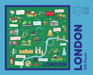 London Map Puzzle : 500-Piece Jigsaw Puzzle - Hardie Grant Explore