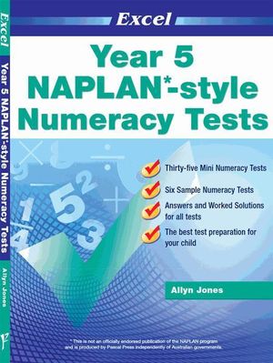 NAPLAN-style Numeracy Tests : Year 5 : Excel - Excel