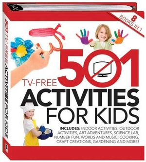 501 TV Free Activities For Kids : Binder - Hinkler Books