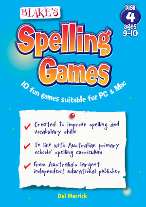 Blake's Spelling Games : Level 4 : 10 fun games for PC & Mac - Del Merrick