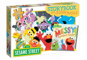 Sesame Street Book and Puzzle : Storybook & 50-Piece Jigsaw Puzzle Set  - Scholastic