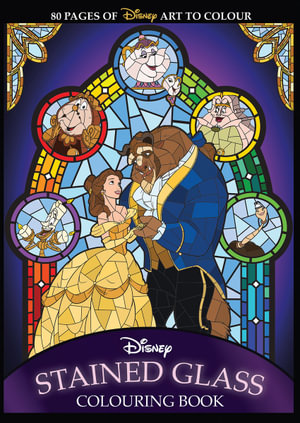 Disney Stained Glass Colouring Book : Disney