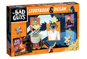 The Bad Guys: Storybook & Jigsaw (Dreamworks) : 100-Piece Jigsaw Puzzle