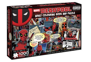 Marvel Deadpool: Adult Colouring Book and Puzzle : 1000-Piece Jigsaw Puzzle