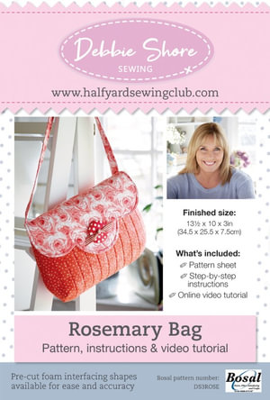 Rosemary Bag : Pattern, Instructions & Video Tutorial - Debbie Shore