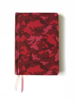 Pink Camouflage - Foiled Journal : Hardcover - Flame Tree Studio