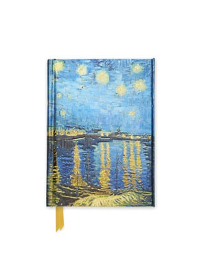 Starry Night Over the Rhone - Foiled Pocket Journal : Hardcover - Vincent van Gogh