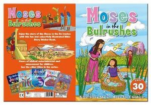 Bible Story Sticker Book for Children - Moses in the Bulrushes : Bible Story Sticker Book for Children - North Parade Publishing