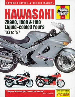 Kawasaki ZX900, 1000 & 1100 Liquid-Cooled Fours : Haynes Powersport - Haynes Publishing