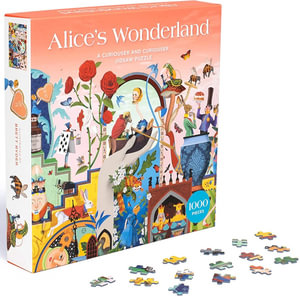 Alice's Wonderland: A Curiouser and Curiouser Jigsaw Puzzle  : 1000-Piece Jigsaw Puzzle - Brett Ryder