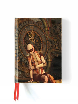 Steampunk Mannequin - Foiled Journal : Hardcover - Flame Tree Studio