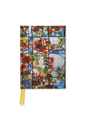 Tiffany Trellised Rambler Roses - Foiled Pocket Journal : Hardcover - Flame Tree Studio