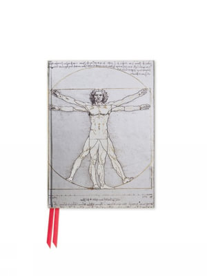 Vitruvian Man - Foiled Pocket Journal : Hardcover - Leonardo Da Vinci