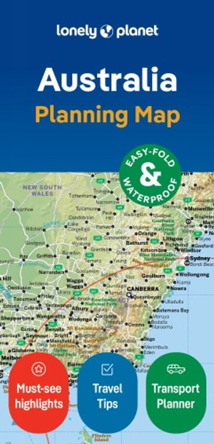  Australia Planning Map : Lonely Planet Travel Guide : 2nd Edition - Lonely Planet