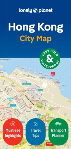 Lonely Planet Hong Kong City Map : Map - Lonely Planet