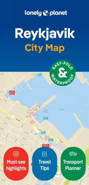  Reykjavik City Map : Lonely Planet Travel Guide : 2nd Edition - Lonely Planet