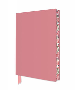 Artisan Notebook : Baby Pink : Lined, PU Leather Flexi Cover - Flame Tree Studio