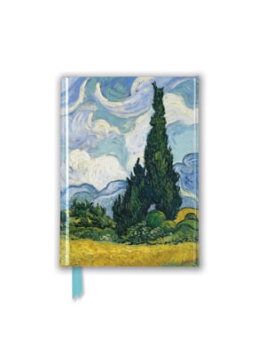 Wheat Field with Cypresses - Foiled Pocket Journal : Hardcover - Vincent Van Gogh