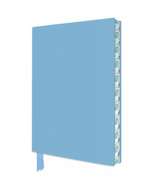 Artisan Notebook : Duck Egg Blue : Lined, PU Leather Flexi Cover - Flame Tree Studio