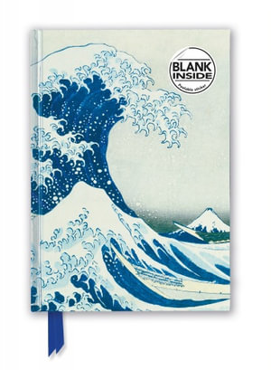 The Great Wave - Foiled Blank Journal : Hardcover - Katsushika Hokusai