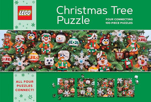 LEGO Christmas Tree Puzzle : Four Connecting 100-Piece Puzzles - LEGO