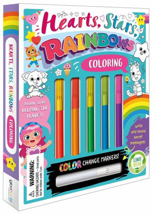 Hearts, Stars, Rainbows Coloring Set - Pamela Barbieri