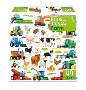 Usborne Book and Jigsaw: Farm : 49-Piece Jigsaw Puzzle - Sam Smith