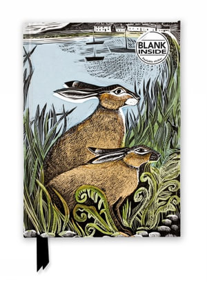 Rathlin Hares - Foiled Blank Journal #25 : Hardcover - Angela Harding