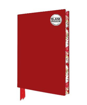 Blank Artisan Art Notebook : Red - FLAME TREE STUDIO