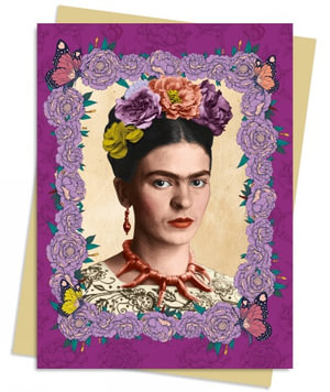 Frida Kahlo: Purple Greeting Card Pack : Pack of 6 - Flame Tree Studio