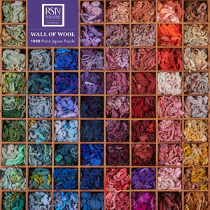 Royal School of Needlework: Wall of Wool - Puzzle : 1000-Piece Jigsaw Puzzle - FLAME TREE STUDIO