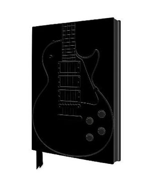 Artisan Art Notebook #15 : Black Gibson Guitar - FLAME TREE STUDIO